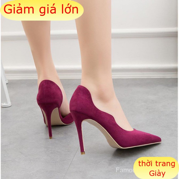 Giày Cao Gót 10cm Thời Trang Dành Cho Nữ