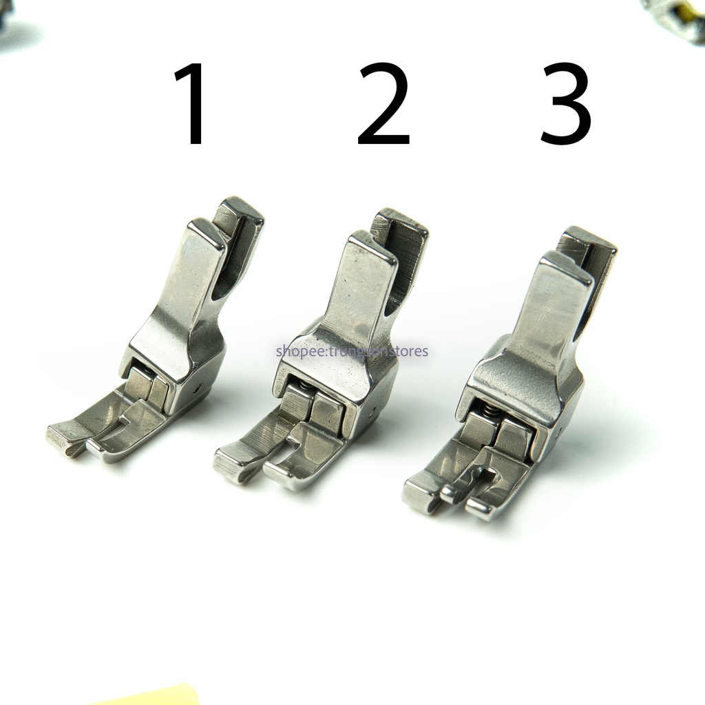 Chân vịt mí ngược, mí trái máy may 1 kim công nghiệp jack , siruba , juki,..