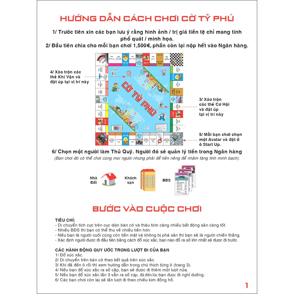 Bàn Cờ Tỷ Phú + Cờ Lớn.SC