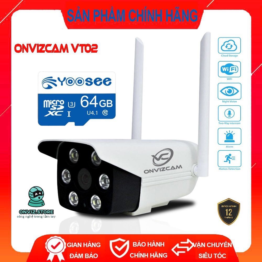 Camera wifi ngoài trời siêu chống nước