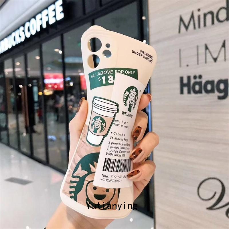 STARBUCKS STARBUCKS Ốp Lưng Silicon In Hình Starbuck Thời Trang Cho Samsung A51 A12 A71 M11 A11 A31 A21S A20S A50 A30 A50S A70