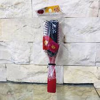 Lược chải tóc Sakura màu đỏ (Hàng Nhật nội địa)