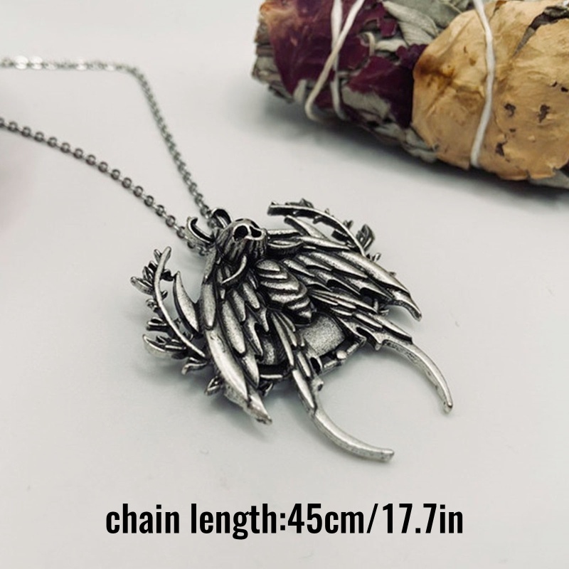 Vòng cổ Mặt Hình Đầu Lâu/ Sâu Bướm 10MK Phong Cách Gothic Thời Trang Cho Nữ