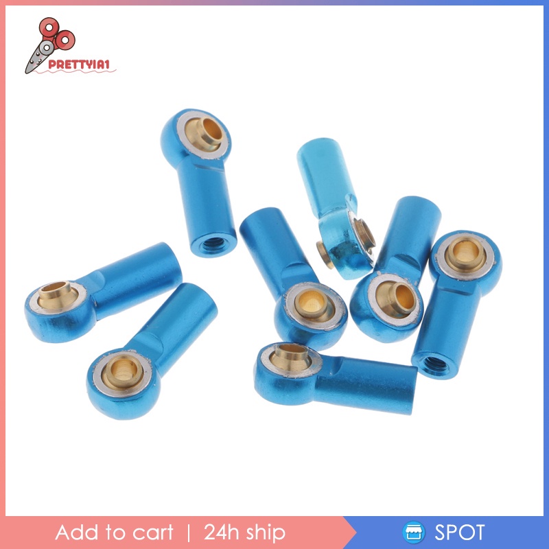 Set 8 Thanh Nối Bằng Nhôm M3 Màu Đen Chuyên Dụng Cho Xe Hơi Điều Khiển Từ Xa 1 / 10