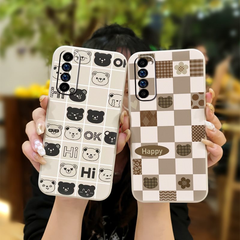 Ốp Điện Thoại Silicon Dẻo Mềm Họa Tiết Xinh Xắn Cho OPPO Reno4 Pro 4G Dễ Thương
