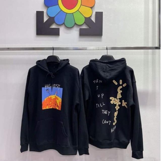 Áo hoodie Travis Scott Highest In The Room Sun cao cấp | BigBuy360 - bigbuy360.vn