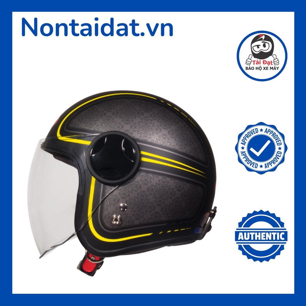 Nón Andes 3S382 có kính viền màu