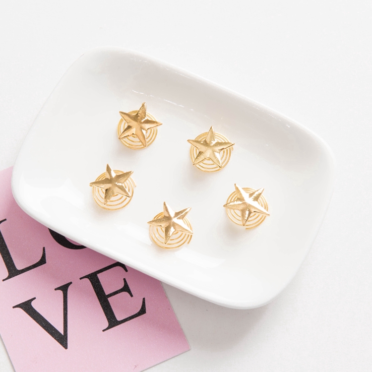 Bộ 5 Kẹp Tóc Hình Ngôi Sao Lãng Mạn (5 Cái)