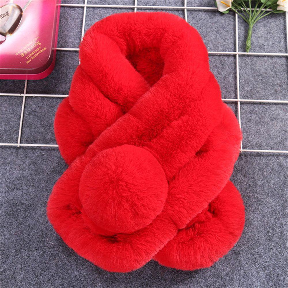 PINEVN Khăn Choàng Giả Lông Thú Dày Dặn Thoải Mái Ấm Áp Thời Trang