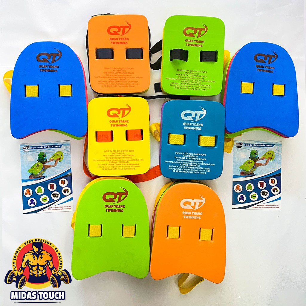 Phao Lưng Tập Bơi Trẻ Em Người Lớn - 2 loại Liền Khối và có thể Tách Lớp - Chất Liệu EVA Độ Nổi Cao Chống Cong Vênh