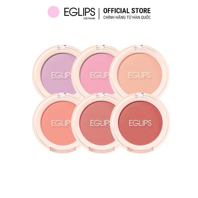 Phấn má dạng nén Eglips Cheek Fit Blusher 4g