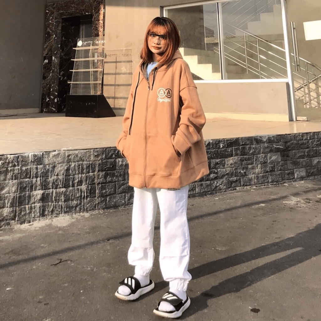 Áo Khoác Oversize From Rộng , Áo Khoác Nỉ Bông Ngoại Nhập Cao Cấp  Kiểu hoodie nam nữ TP [NewUnisex]