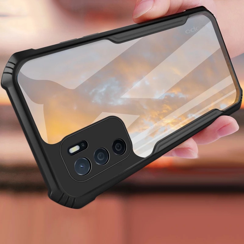 Ốp Điện Thoại Túi Khí Mềm Chống Sốc Màu Trong Suốt Cho OPPO A16 A16S A16E A16K A15 A15S A5S A12 A12E A3S F9
