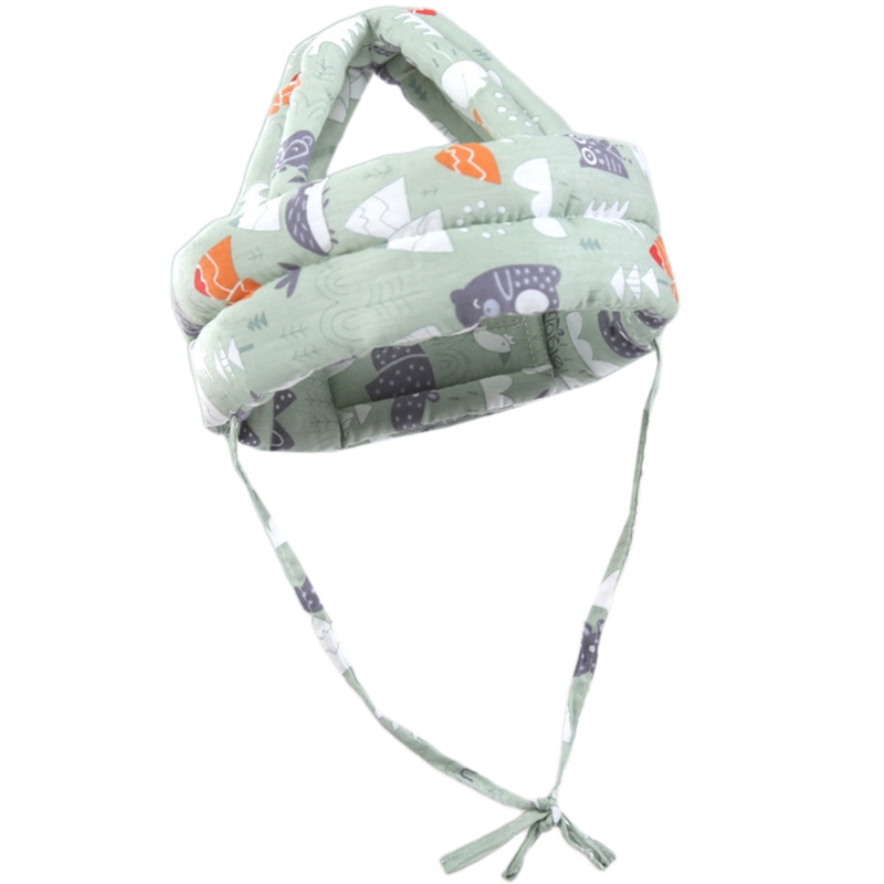 Vỏ Cotton Bảo Vệ Đầu An Toàn Cho Bé Tập Bò