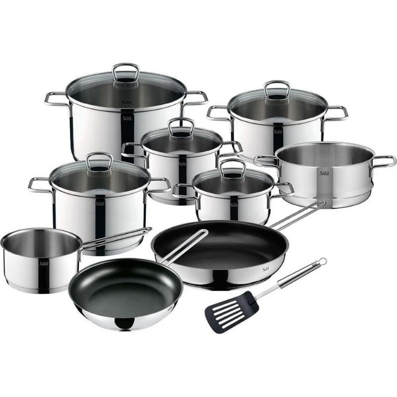 Bộ nồi Silit Alicante 10 món dùng được bếp từ