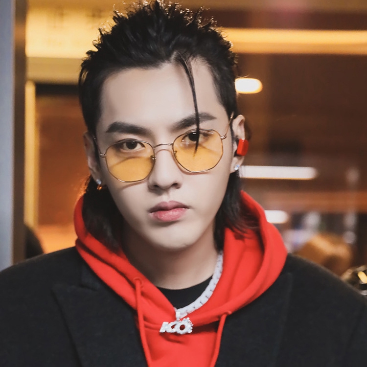 Kính mát chống tia UV gọng vuông kim loại phong cách RB thời trang unisex