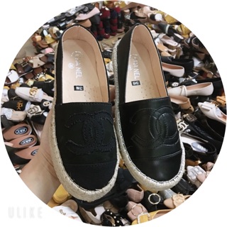 Giày lười đế cói sz 35