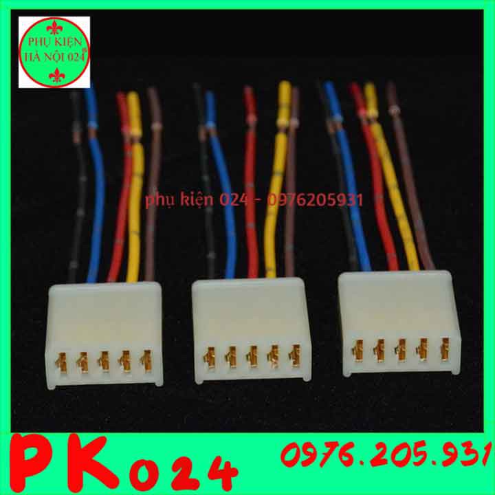 Dây Cắm Kết Nối 5P Chân Đồng Cao Cấp Cho Xe Ô Tô 5 Chân