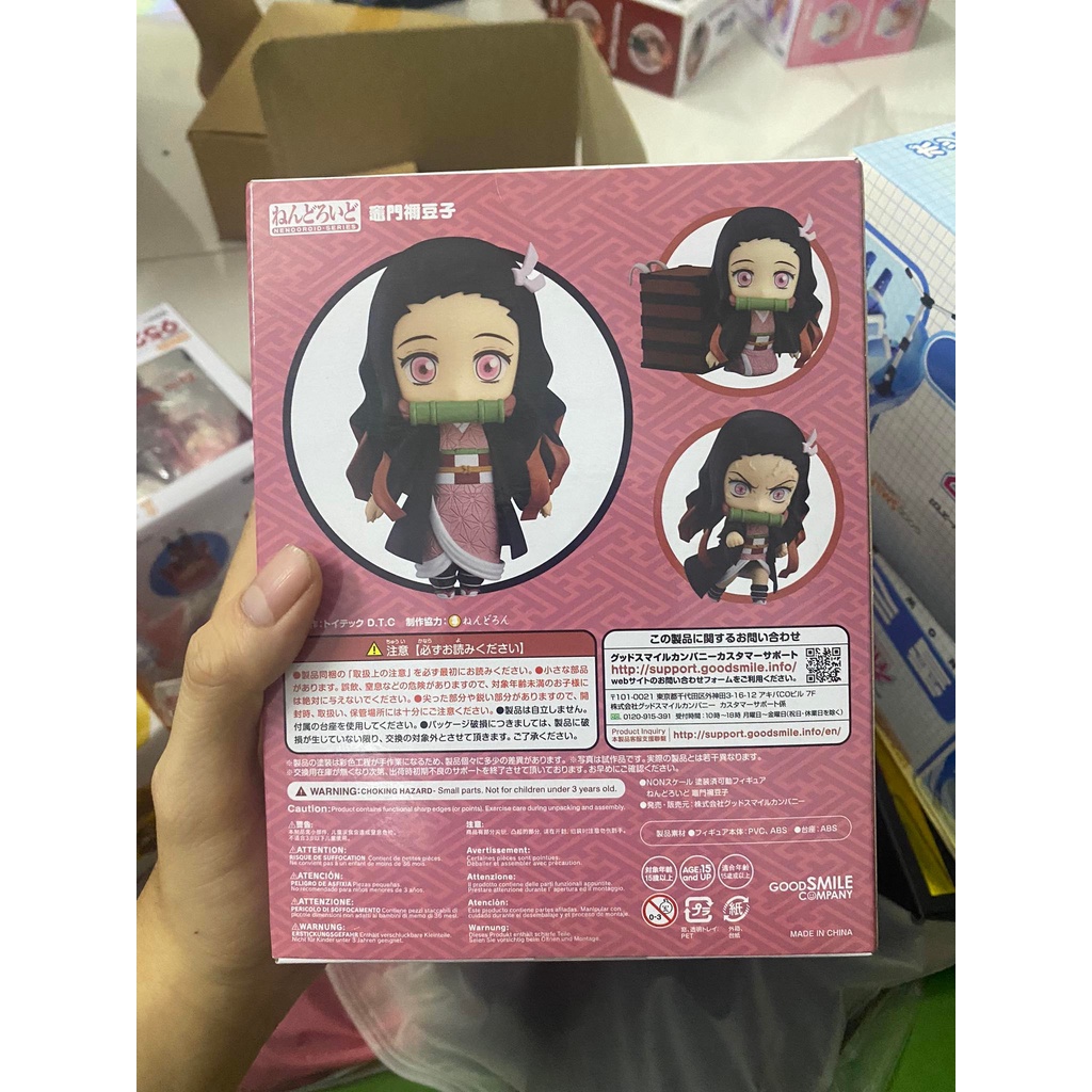 Mô hình chính hãng GSC GOODSMILE COMPANY NENDOROID 1194 Nezuko Kamado Kimetsu No Yaiba Demons Slayer