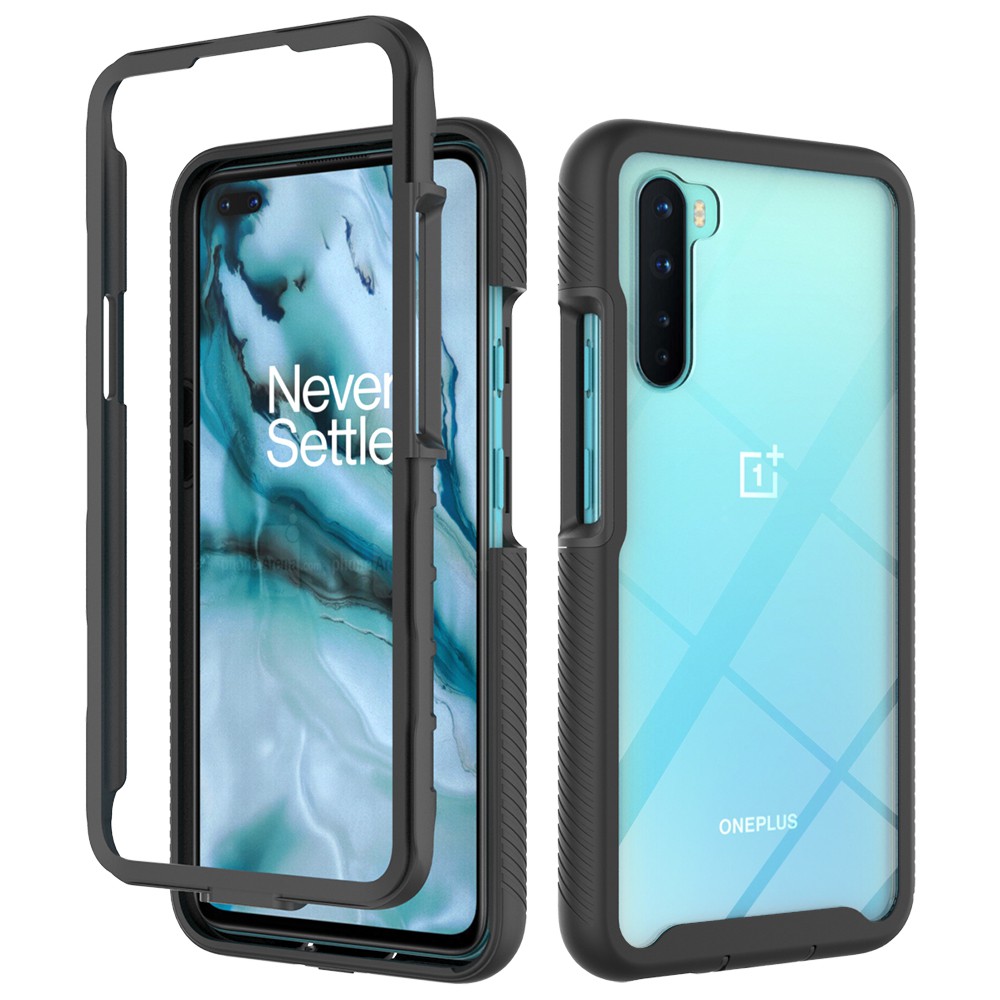 Ốp Điện Thoại Armor Trong Suốt Bảo Vệ Toàn Diện Chống Sốc 3 Trong 1 Cho Oneplus Nord N100 N10 5g 1 + One Plus 8 Nord 5g Z