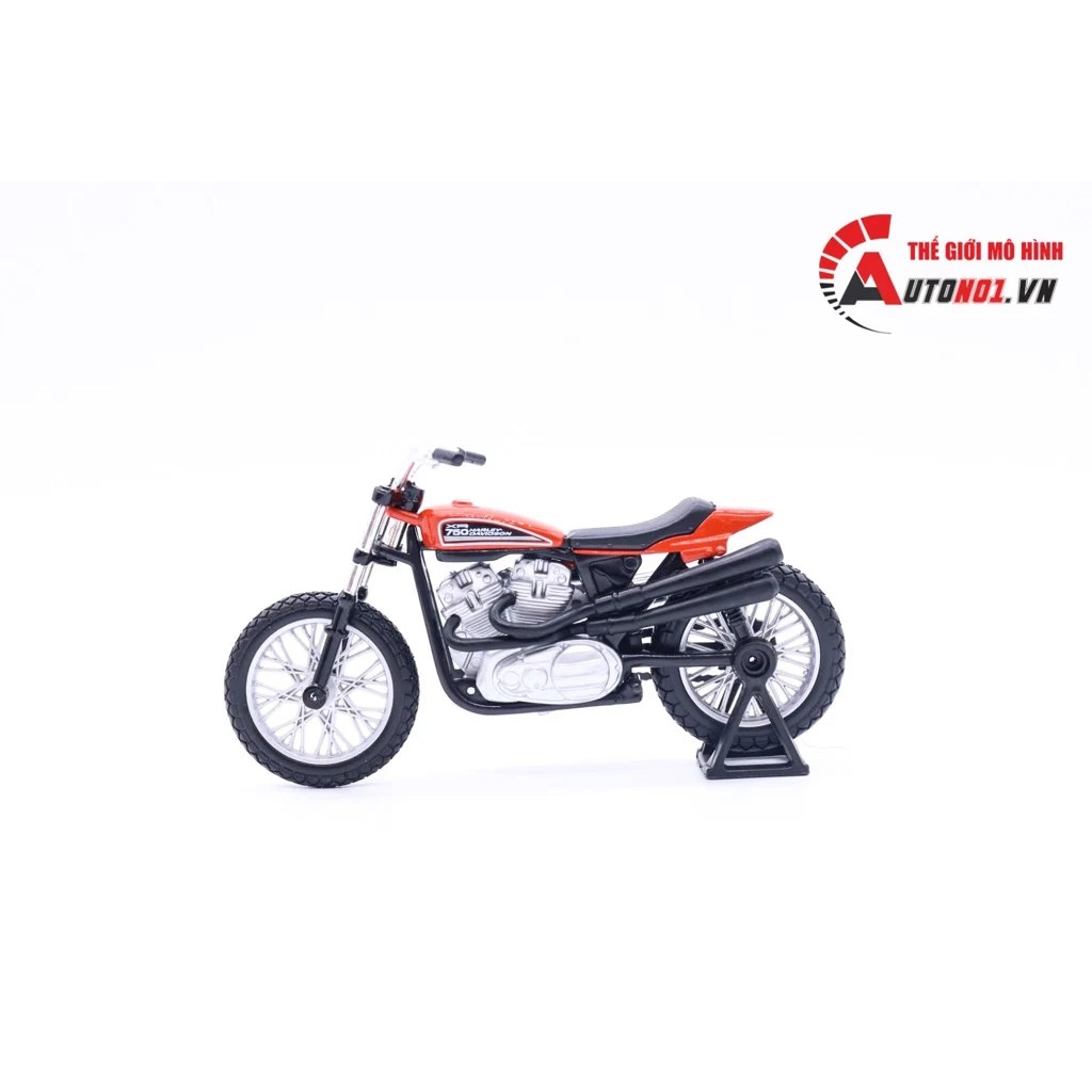 MÔ HÌNH HARLEY DAVIDSON 1972 XR750 RACING BIKE 1:18 MAISTO 3600