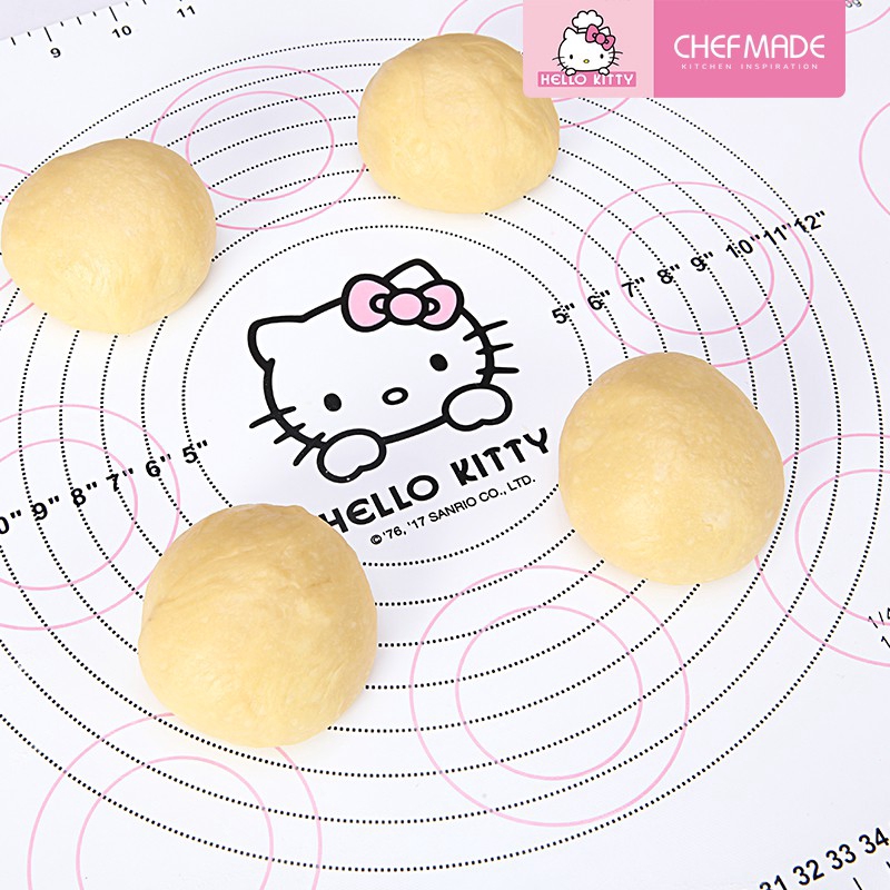 CHEFMADE Thảm Silicon Làm Bánh In Hình Hello Kitty Chống Trượt Chịu Nhiệt Cao KT7002
