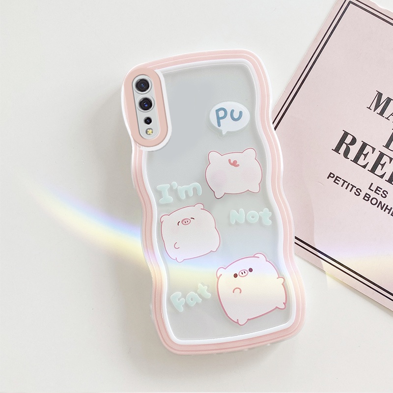 ốp lưng Vivo S1 ốp lưng Vivo iqooneo 855 ốp lưng Vivo V23 5G Ốp Điện Thoại Dẻo Trong Suốt Họa Tiết Hoạt Hình Dễ Thương Cho Vivo V23 Y72 5G Y12 Y15 Y17 U10 5G