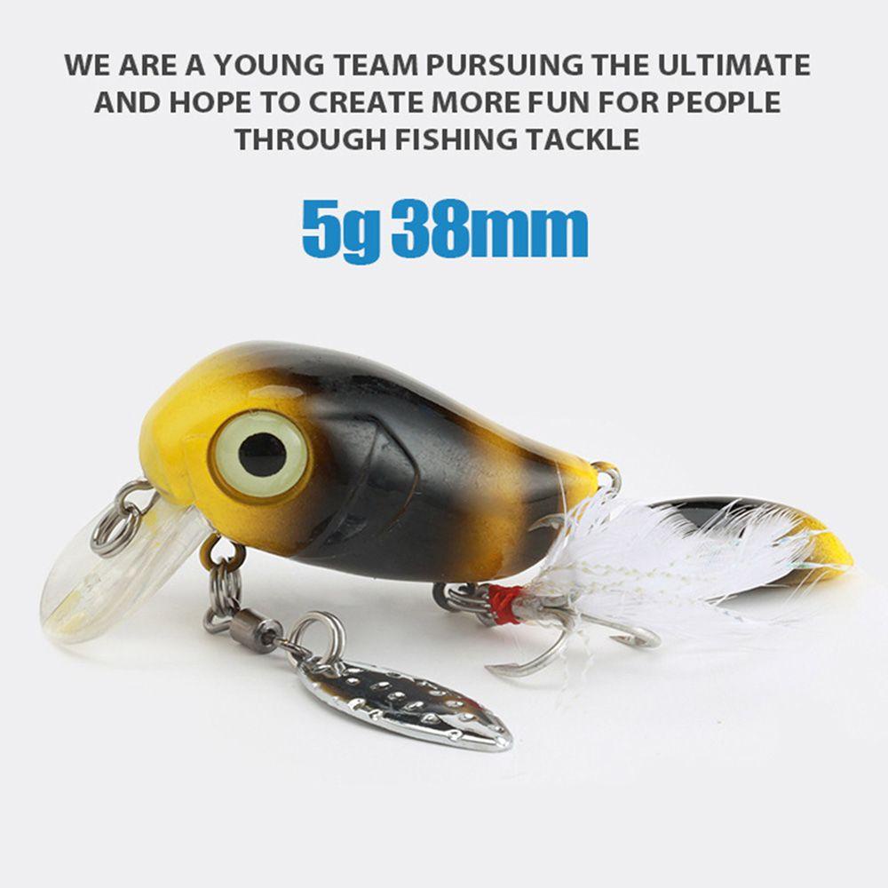 Mồi Câu Cá Di Động Bằng Kim Loại Bền 3.8cm 5g