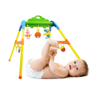 KỆ XÚC XẮC Sato mẫu 2/ Kệ chữ A cho bé từ 3 tháng tuổi