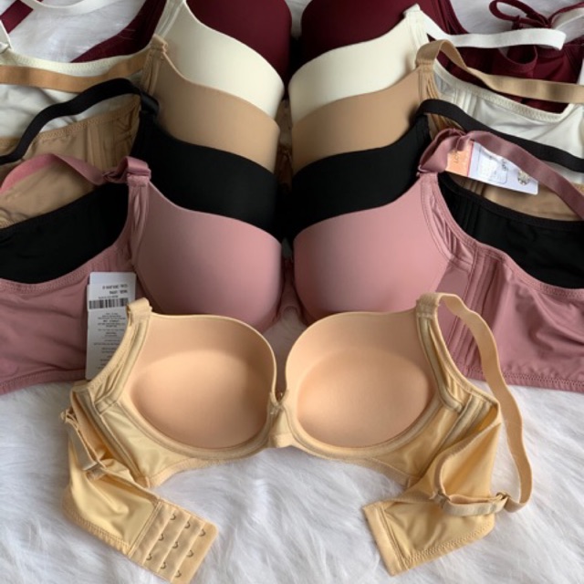 Áo Lót Lovely Mút Dày Trơn 3 Móc Cài Siêu Đẩy Siêu Nâng Tạo Khe Lên Dáng Áo Dài Đẹp