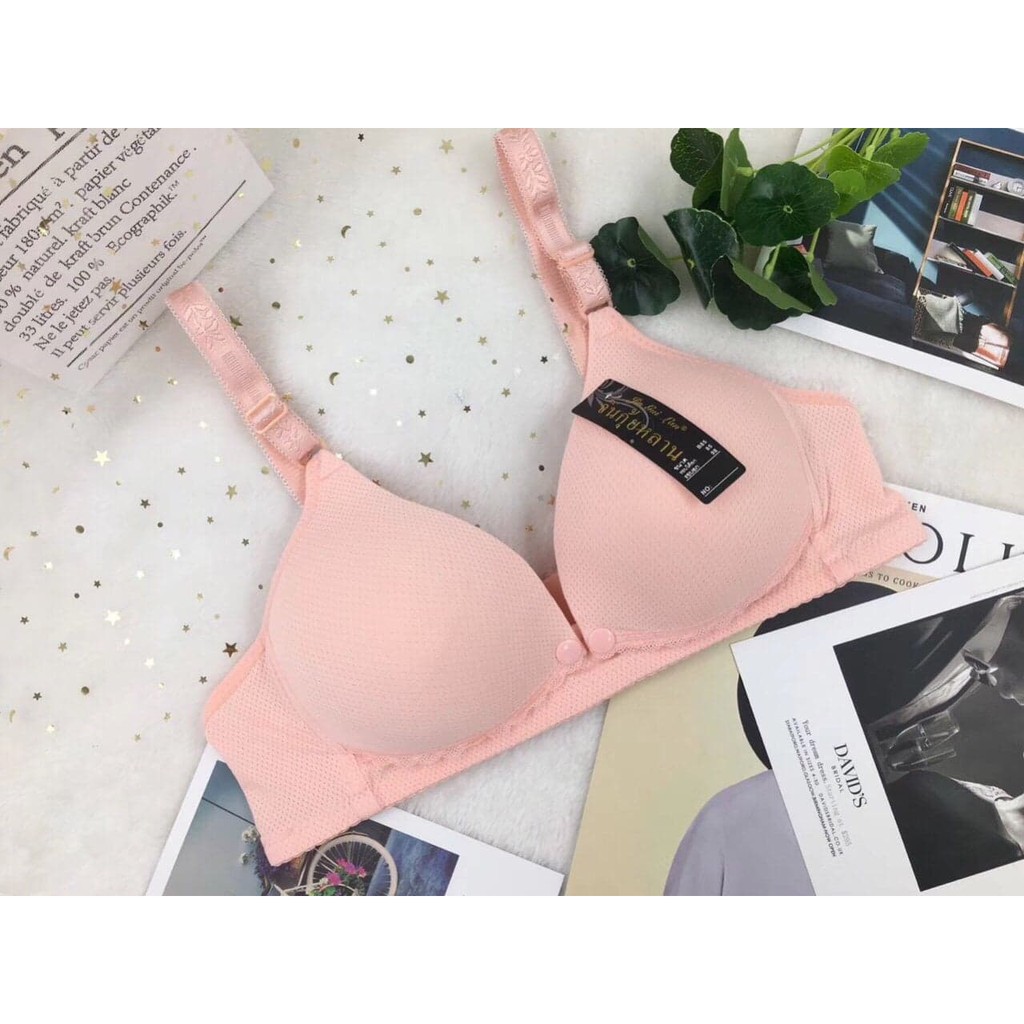 Áo Lót Thông Hơi Cho Con Bú Sau Sinh Mở Cúc 131