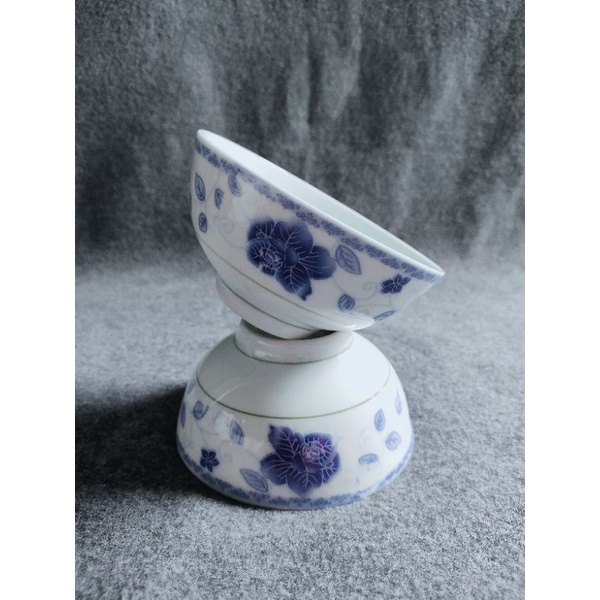 Chén sứ bông 5cái