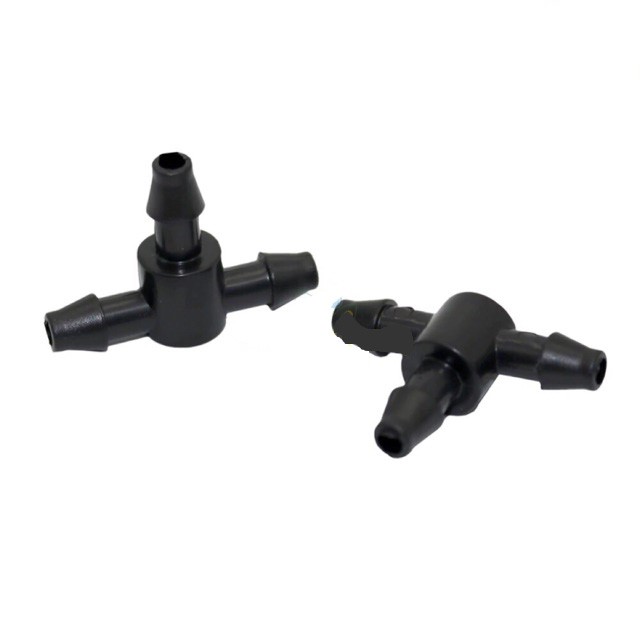 Combo 10 Đầu T Chia 3 Dùng Cho Hệ Thống Tưới Nhỏ Giọt 6mm