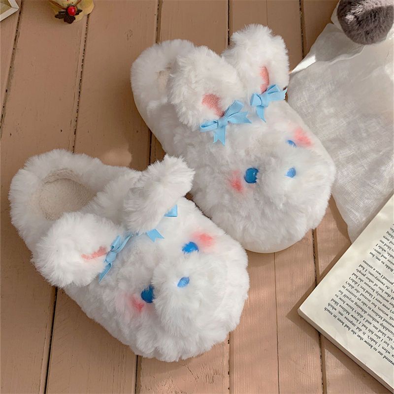 Dép Bông Đi Trong Nhà Hình Hoạt Hình Xinh Xắn Cho Nữ