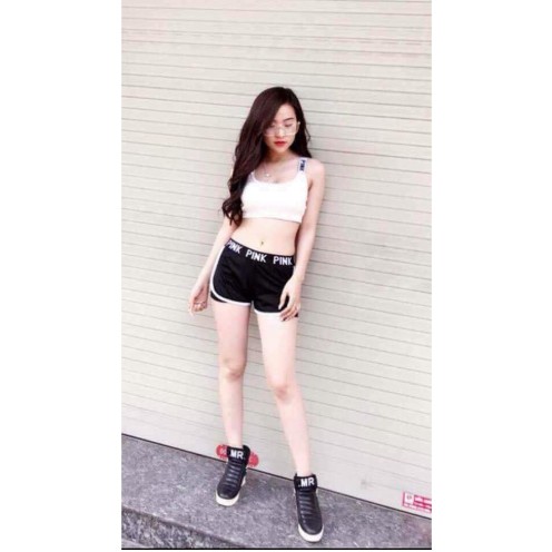 bộ đồ tập thể thao, gym, yoga- Bộ quần áo pink