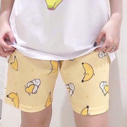 Quần đùi nam nữ cartoon dáng rộng thời trang unisex/ Quần short mặc nhà in hoạt hình dễ thương_veestore | BigBuy360 - bigbuy360.vn