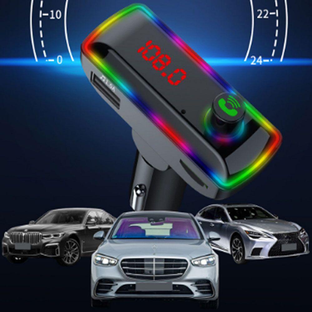 Bộ Mô Đun Truyền Tín Hiệu FM MP3 Không Dây Kèm Sạc USB Chuyên Dụng Cho Xe Hơi