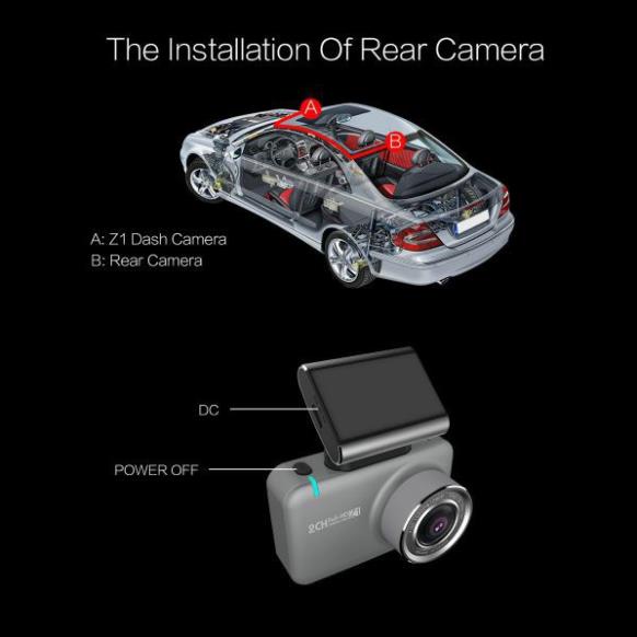 { HOT } Camera Hành Trình Trước Sau Anytek Z1 Full HD - Màn Cảm Ứng Tích Hợp Wifi Xem Trên Điện Thoại | BigBuy360 - bigbuy360.vn