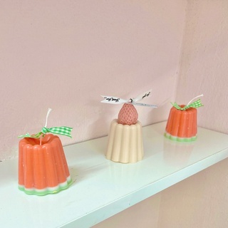 Nến thơm handmade cao cấp hình bánh Pudding