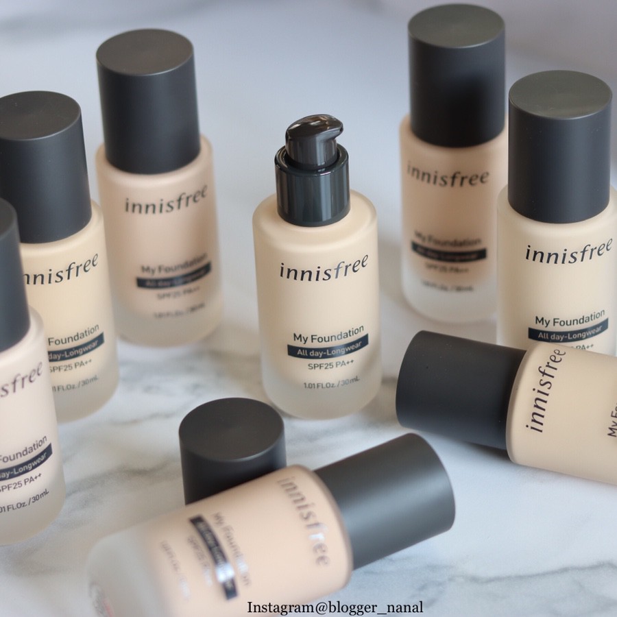 Sample Kem Nền Innisfree My Foundation All Day Long Wear SPF25/PA++ | BigBuy360 - bigbuy360.vn