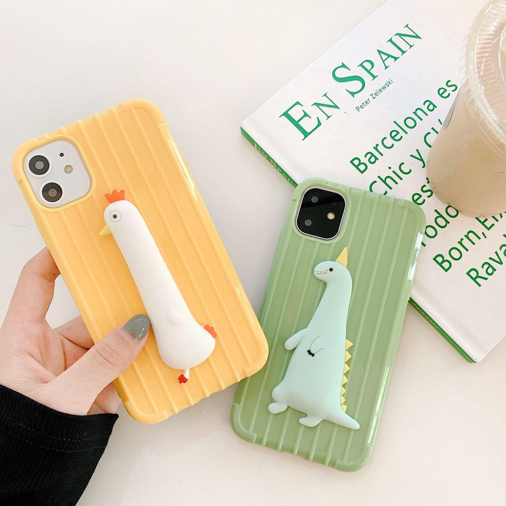 [ SAMSUNG ] Ốp Lưng Silicon Sọc Nổi Hình Thú Nổi I - S019 | BigBuy360 - bigbuy360.vn