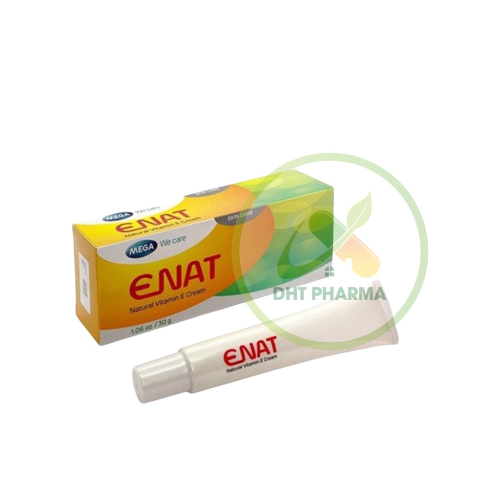 Kem Dưỡng Ẩm, Mờ Vết Nhăn ENAT Natural Vitamin E Cream (Tube 30g)