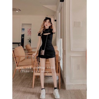 ĐẦM BODY KHOÉT RÚT DÂY