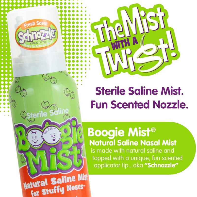 Xịt mũi vô trùng kháng khuẩn Boogie Mist 89g cho bé
