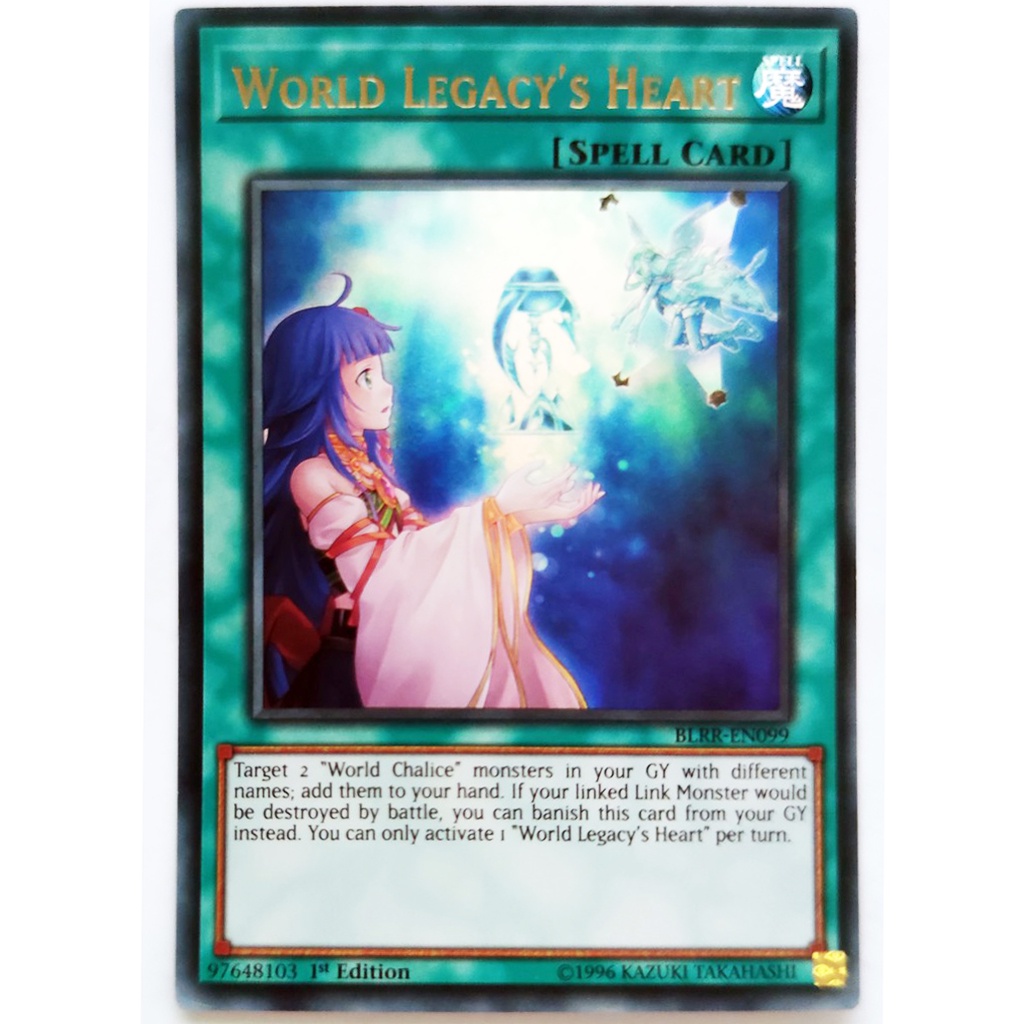 [Thẻ Yugioh] World Legacy's Heart |EN| Ultra Rare / Common