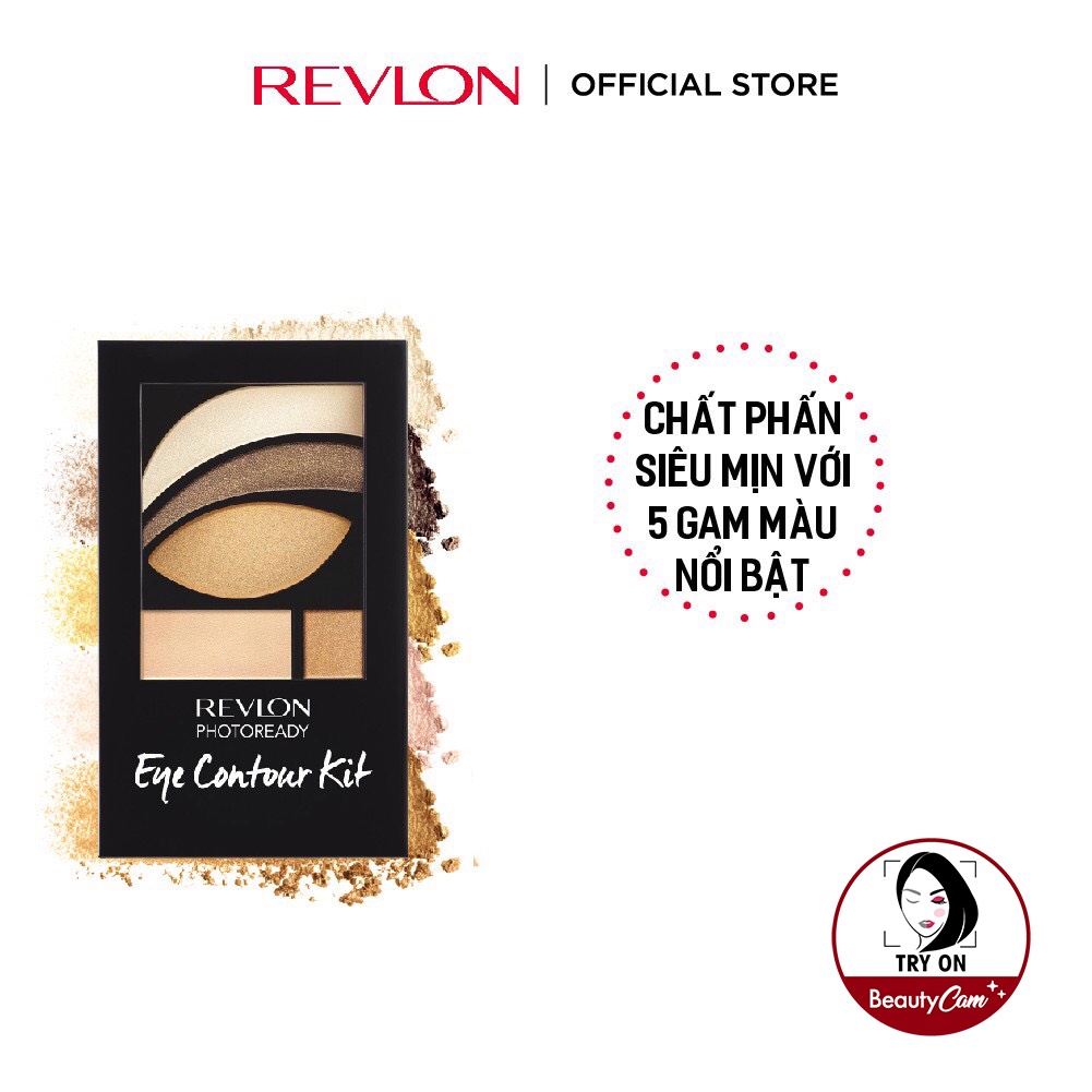 Phấn mắt chuyên nghiệp Revlon PhotoReady Eye Contour Kit 2.8g - 523 Rustic