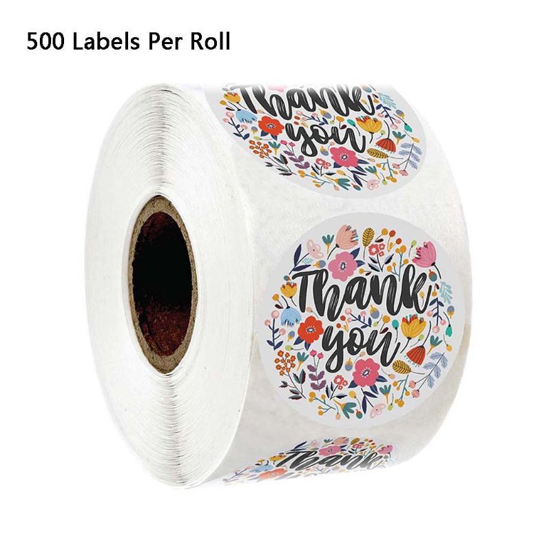 HANDMADE Bộ 500 Hình Dán Chữ Thank You