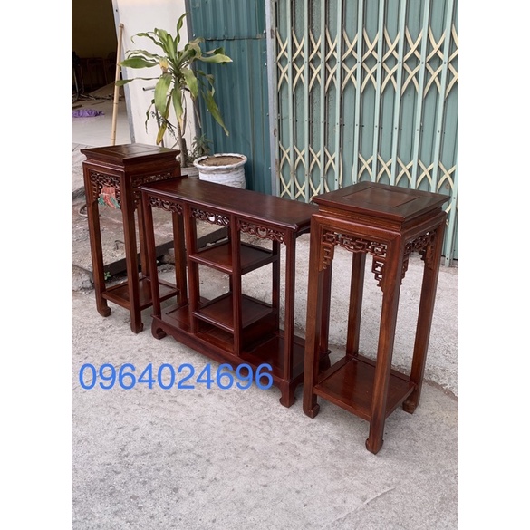 Bộ 3 đôn kê đồ gỗ lim