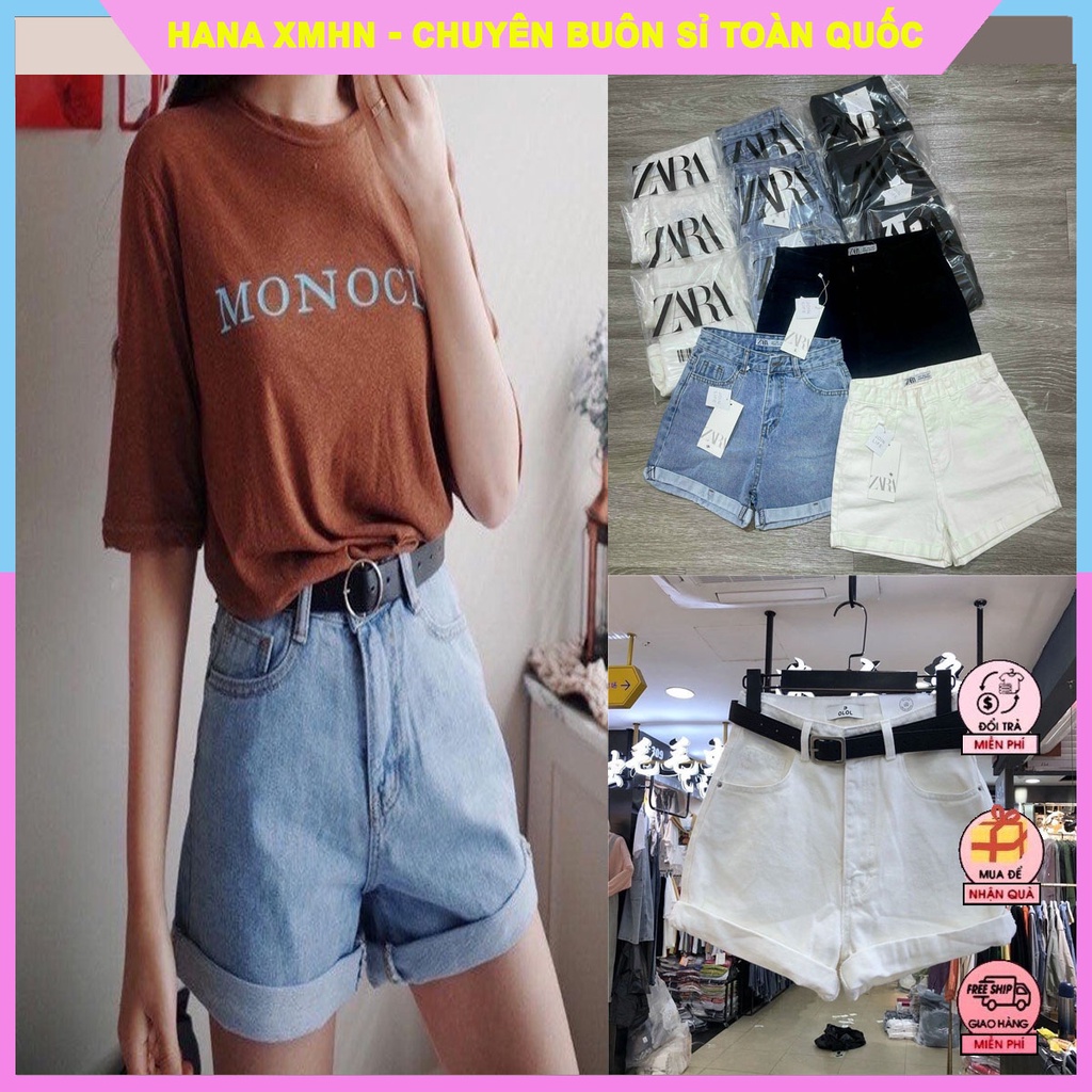 [BÁN SỈ] Quần Short Jean/Quần Đùi Bò Nữ Dáng Hàn Quốc_Mặc Là Mê