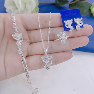 Bộ trang sức hồ ly bạc ta - sang trọng - tinh tế